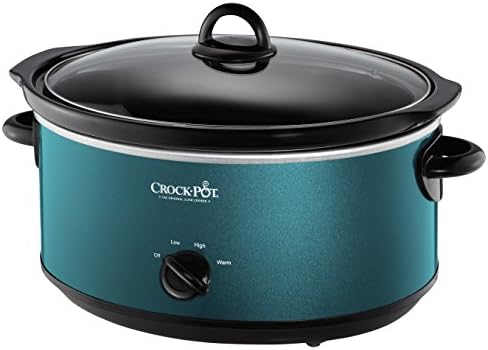 Crock-Pot 7 Quart Manual Slow Cooker – Turquoise - Curated Catalog