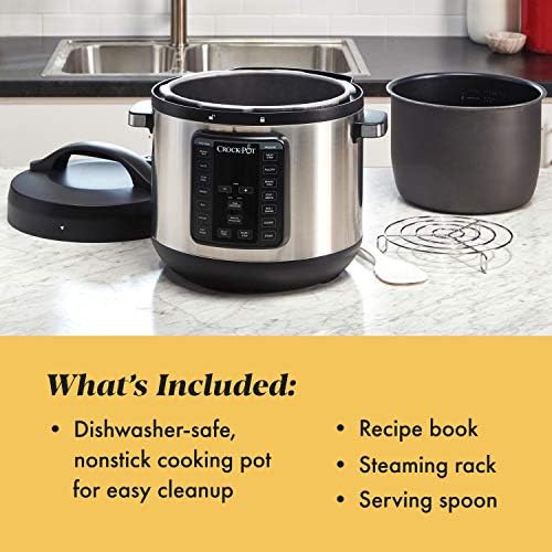 Crock-Pot 8 Quart Express Crock Multi-Use Pressure Cooker - Curated Catalog