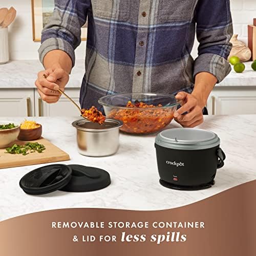 Crock-Pot Electric Lunch Box Food Warmer 20oz – Black