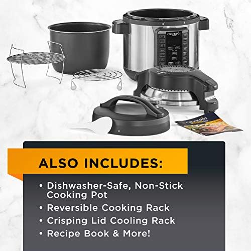 Crock-Pot Express Crisp 8 Quart 10-in-1 Pressure Cooker