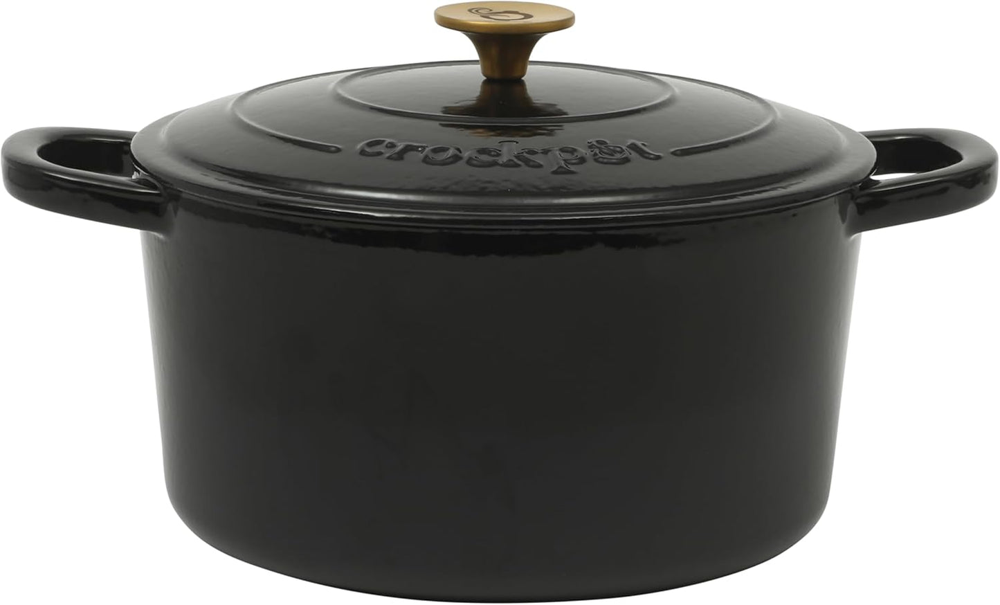 Crock-Pot 3 Quart Enameled Cast Iron Dutch Oven – Aqua - Curated Catalog