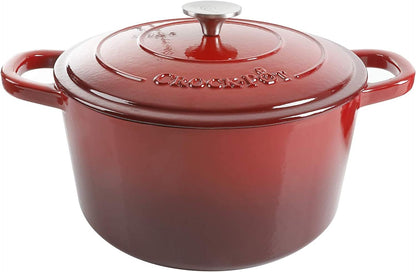Crock-Pot 3 Quart Enameled Cast Iron Dutch Oven – Aqua