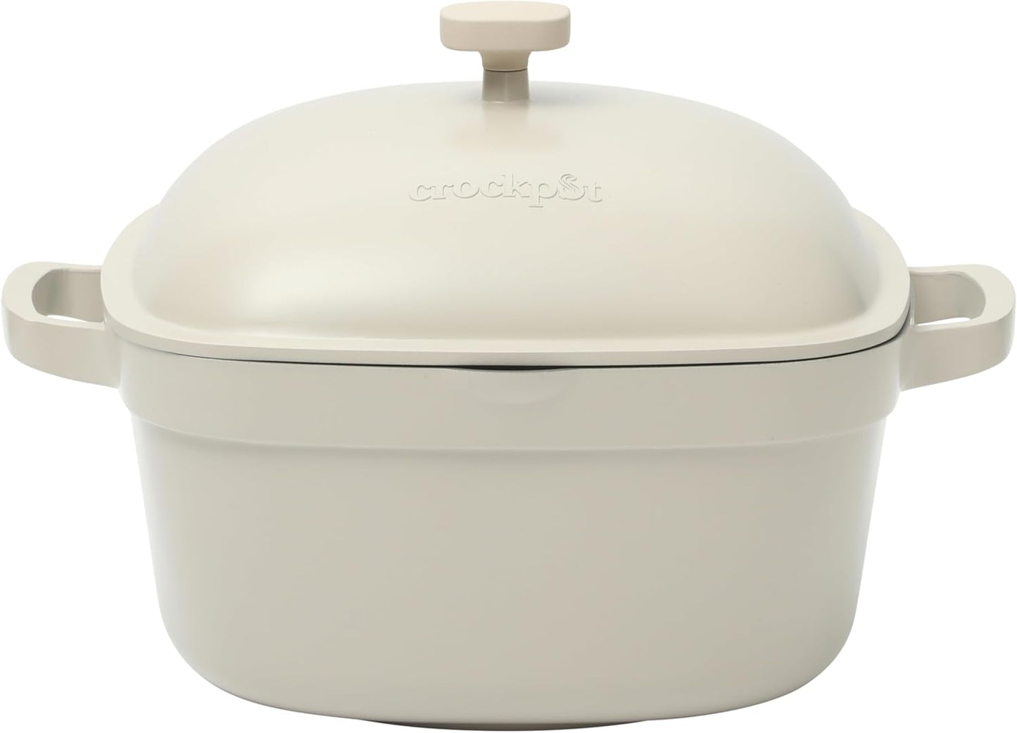 Crock-Pot 3 Quart Enameled Cast Iron Dutch Oven – Aqua - Curated Catalog