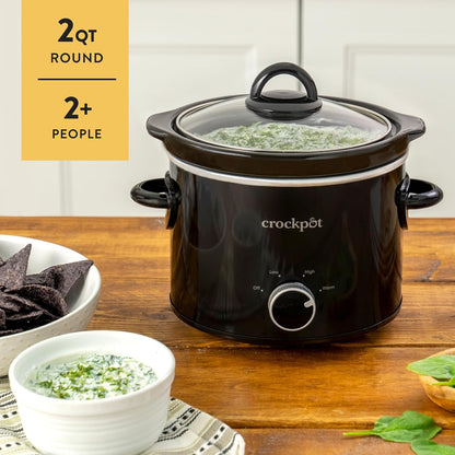 Crock-Pot 2 Quart Mini Slow Cooker – Classic Compact Cooker - Curated Catalog